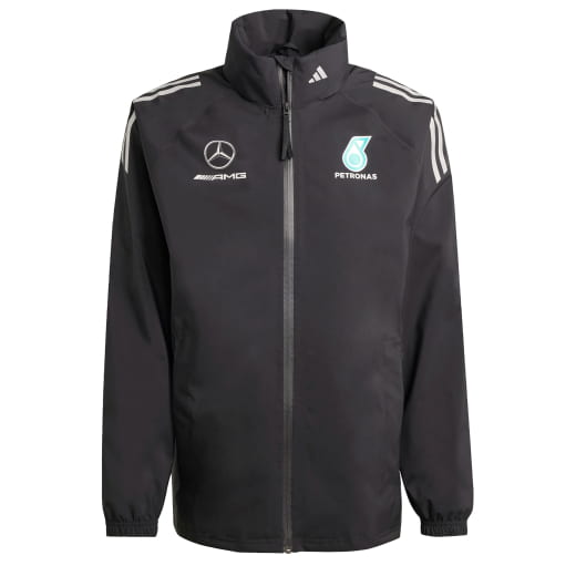 Veste de pluie mécanicien homme adidas Mercedes-AMG PETRONAS F1 noir | B67998248-53