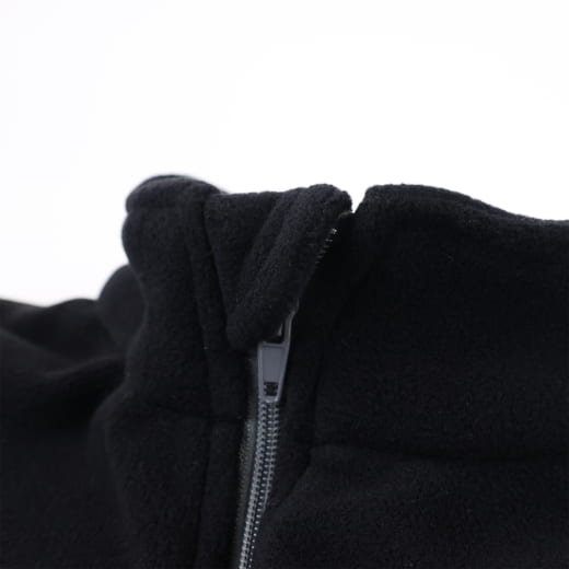 Veste polaire unisexe noire Kunzmann | KNZFleecejacke