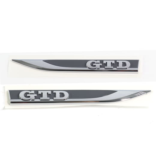 Inscripción GTD original Volkswagen | VW Golf 7 VII | Golf7-GTD-SchriftzugLI-RE