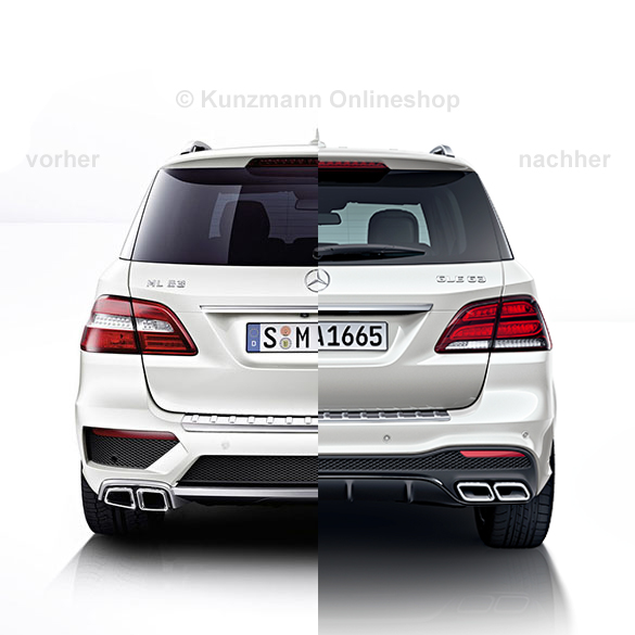 Facelift LED achterlichten M-Klasse W166 Originele Mercedes- | W166-Facelift-Heckleuchten
