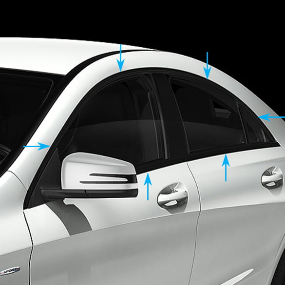 Nightpakket CLA Coupé C117 Origineel Mercedes-Benz