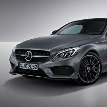 C 43 AMG Diamantgrille Night Edition C-Klasse W205 Origineel | C43-AMG-Kuehlergrill-NE