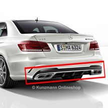 E 63 AMG diffuser | E-Klasse W212 | Origineel Mercedes-Benz | E-212-63-Diffusor