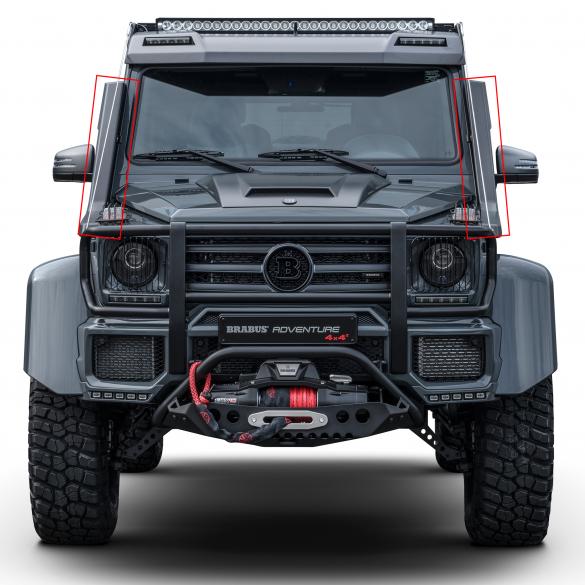 Brabus luchtinlaat snorkel | Carbon | G-Klasse W463 | Orig e | Brabus-Carbon-LA-W463
