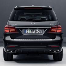 GLS 63 AMG diffusor SUV X166 Facelift Origineel Mercedes-B  | GLS63AMG-Diffusor