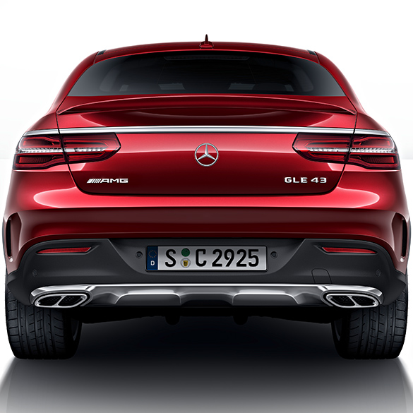 GLE 43 AMG uitlaatsierstukken zwart | GLE W166 C292 | Origin | GLE-43-Auspuff