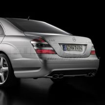 S 65 AMG sportuitlaat / uitlaatsysteem | voor Mercedes S-Kl  | 221-65-ESD