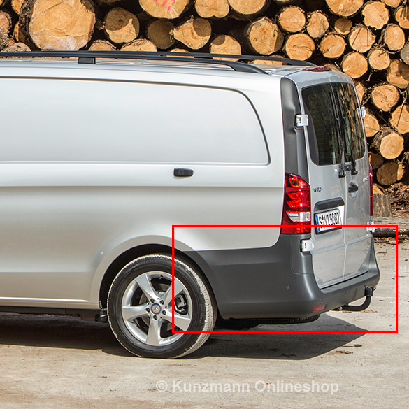 Origineel Mercedes-Benz achterbumper V-Klasse V447 A447885?9 | A4478851925 9B51