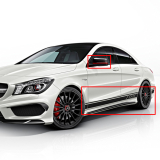 CLA 45 AMG Edition 1 spiegel & zij sierstrook folieset CLA W117 origineel Mercedes-Benz