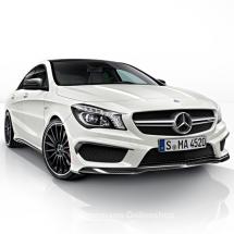 CLA 45 AMG frontspoiler lip | carbon-pakket | origineel Merc | cla-front-lippe-carbon