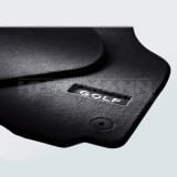 VW Golf 6 velours automatten Premium met opschrift GOLF