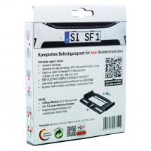 Simple-Fix 2.0 frameloze kentekenhouder UTSCH | 0188200