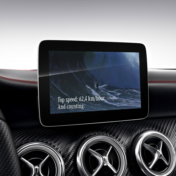 Media Display 20,3 cm 8" A-Klasse W176 Origineel Mercedes-Benz