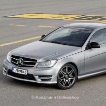 AMG grille auto Edition C zwart | C-Klasse Coupé C204 | Orig | C204-Kuehlergrill-AMG