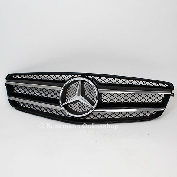 AMG grille auto Edition C zwart | C-Klasse Coupé C204 | Orig | C204-Kuehlergrill-AMG