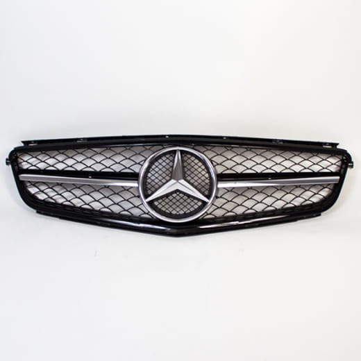 C63 AMG Edition 507 grille auto C-Klasse W204 zwart glanzend | Edition507-W204-Kuehlergrill
