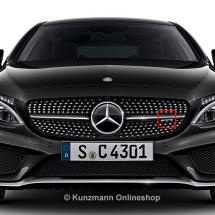 C 43 AMG Logo grille auto C-Klasse W205 Original Mercedes-Bz | A2058174901-B