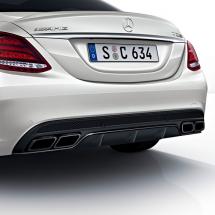 C 63 AMG achterdiffusor C-Klasse W205 Origineel Mercedes-B # | W205-63Diffusor-Night
