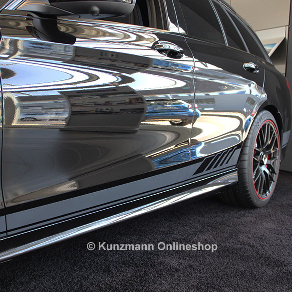 C 63 AMG Edition 1 zij sierstrip folieset C-Klasse W205 origineel Mercedes-Benz