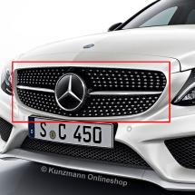 C 43 AMG diamantgrill zonder 360°-camera C-Klasse W205 – ori | C43-AMG-Grill