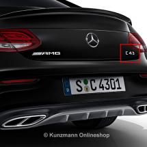 C 43 AMG-logo C-Klasse W205 origineel Mercedes-Benz | A2058172101