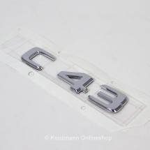 C 43 AMG-logo C-Klasse W205 origineel Mercedes-Benz | A2058172101