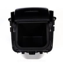 Middenconsole afdekking met chroomlijst / opbergvak CLA – M  | C117-Ablage-Chrom-Hinten