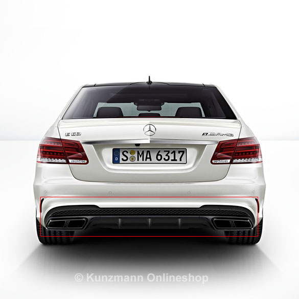 E63 AMG Night-pakket diffusor & uitlaatsierstukken | Origine | E-63-212-Diffusor-Night