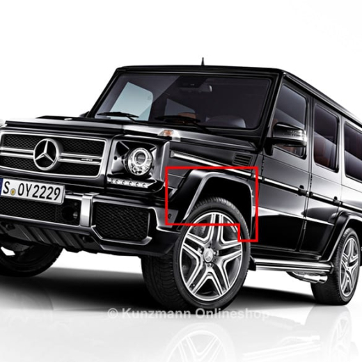 G 63 / 65 AMG spatbordverbreding | G-Klasse W463 | Origineel | G-463-63-RLV