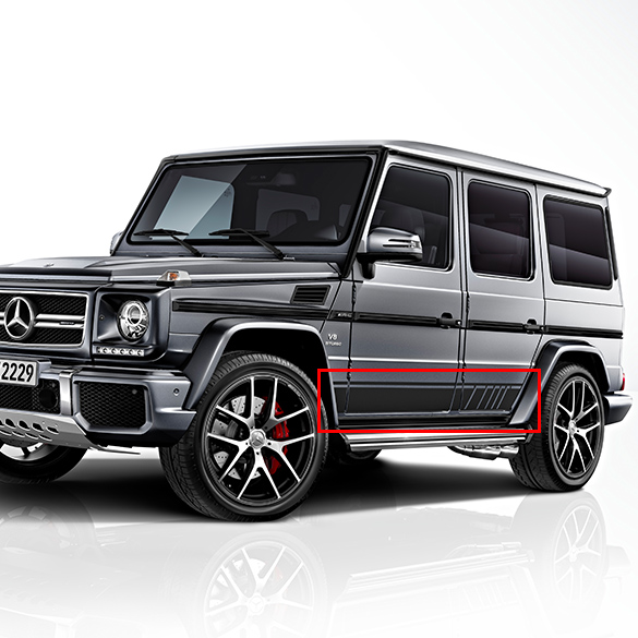 G 63 AMG Edition 463 Zijdelingse sierstrepen folieset G-Klasse W463 Originele Mercedes-Benz