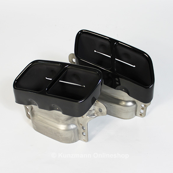 GLA 45 AMG Performance uitlaatsierstukken Nightpakket GLA X156 Origineel Mercedes-Benz