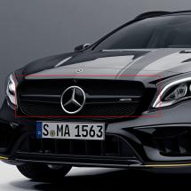 AMG sierlijst grille auto zwart GLA 45 AMG Yellow Night      | A1568883700