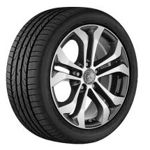 17 inch velgenset 5-dubbelspaaks GLC X253 C253 Origineel Mer | A25340106007X44-Satz