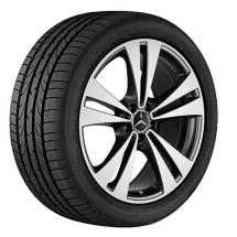 20 inch velgenset 5-dubbele spaken GLC X253 C253 Origineel – | A25340112007X44-Satz