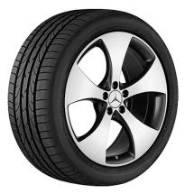 20 inch velgenset 5-spaaks velg GLC X253 C253 origineel Mer  | A25340113007X44-Satz