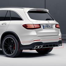 GLC SUV 63 AMG | diffusor met uitlaatsierstukken | X253 | O  | GLC-X253-63-Dif
