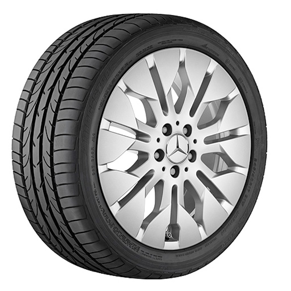 18 inch velgenset 7-dubbele-spaken GLE W166 Original Mercedes-Benz