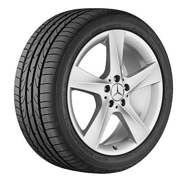 Set van 19 inch velgen 5-spaaks GLE W166 Origineel Mercedes-Benz