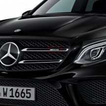 GLE SUV W166 AMG-logo grille auto origineel Mercedes-Benz | W166-AMG-Logo-Grill