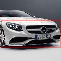 S 63 AMG voorbumper S-Klasse coupé & cabrio C217 / A217 Mer  | S63-217-Front