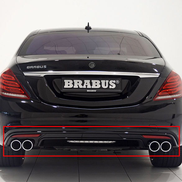 Brabus sportuitlaatsierstuk / einddemper Mercedes-Benz S-Klasse W222