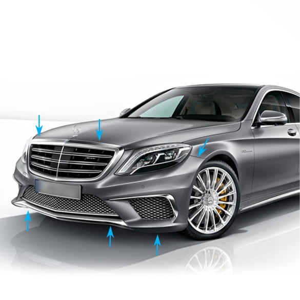 S 65 AMG voorbumper S-Klasse W222 Origineel Mercedes-Benz