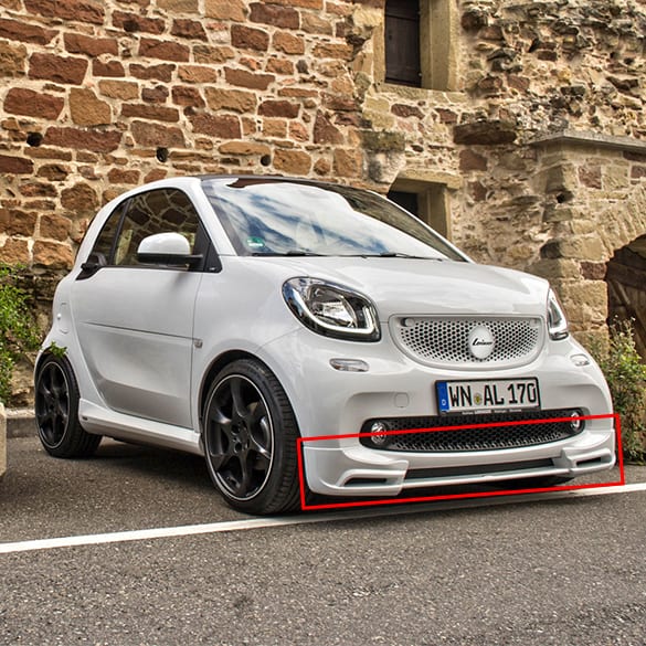 Voorspoiler-lip carrosserie onderdeel smart 453 Original Lorinser