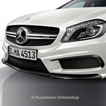 A 45 AMG frontspoiler lip | night-pakket | origineel Mercede | a-front-lippe-night