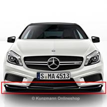 A 45 AMG frontspoiler lip | night-pakket | origineel Mercede | a-front-lippe-night