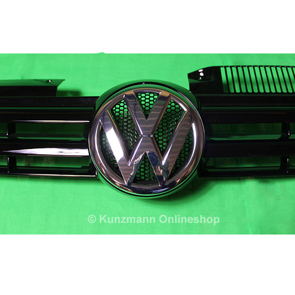 Originele Volkswagen R-Line grille auto zwart hoogglans Golf | 5K0853651BF 041