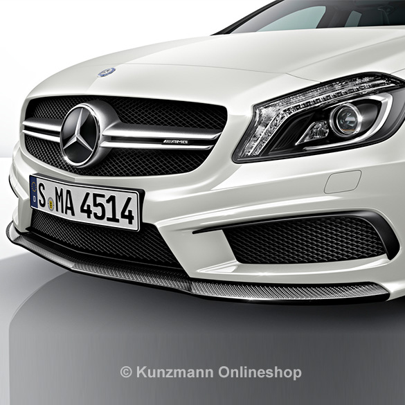 A 45 AMG Voorspoiler Lip Carbonpakket Origineel Mercedes-B‎‎ | a-front-lippe-carbon