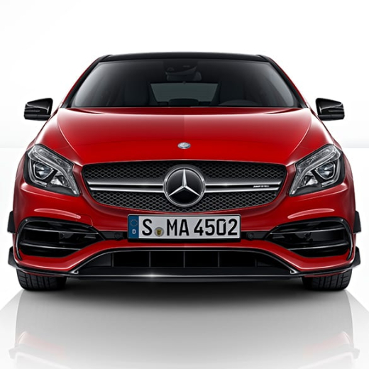 Aerodynamische voorbumper | AMG A45 A-Klasse W176 | na-insta | W176-Aero-Front