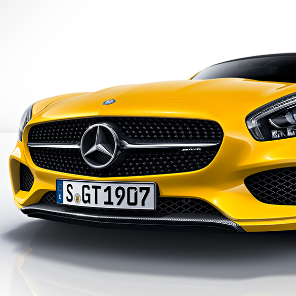 Carbon voorspoiler AMG GT C190 Origineel Mercedes-Benz