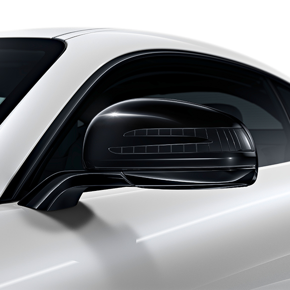 Zwarte Spiegelkappen AMG GT C190 Original Mercedes-Benz